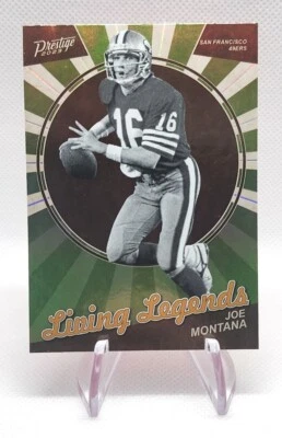 2023 Panini Prestige - Joe Montana - Living Legends - San Francisco 49ers LL-23 - Image 1 of 4