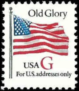 US #2882 MNH 1994 White Old Glory Flag G-Rate Definitive - Picture 1 of 1