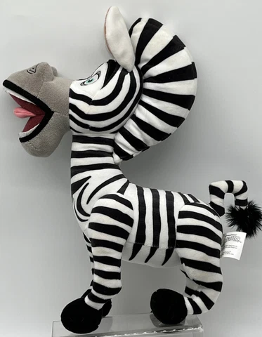 Madagascar MARTY THE ZEBRA 13” Dreamwork’s Plush Stuffed Animal Universal Cover