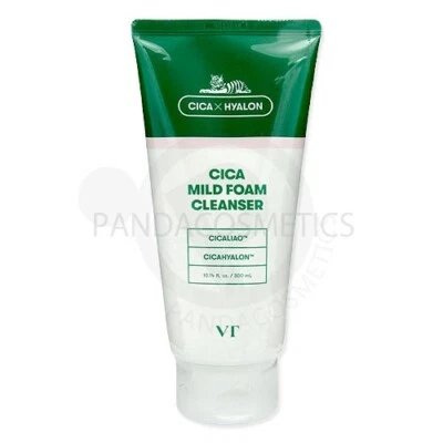 [VT COSMETICS] VT Cosmestics Cica Mild Foam Cleanser 300ml - Image 1 of 3