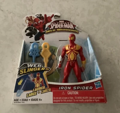 NUEVO MARVEL ULTIMATE SPIDER-MAN WEB-GUERREROS TELA DE ARAÑA DE HIERRO HONDA HASBRO Foto 1 de 2