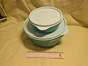 Tupperware Clarissa-Set 2tlg. 1,5 l + 300 ml, blau/türkis "Sonderfarbe" - Bild 1 von 11