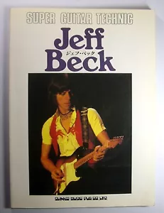 JEFF BECK GUITAR SCORE JAPAN TAB - Picture 1 of 4