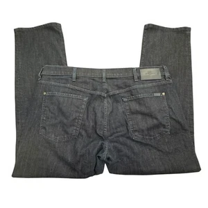 7 for All Mankind Jeans Mens 40 x 32 Blue Denim Straight Luxe Straight 5 Pocket - Picture 1 of 8