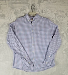 Faherty Movement Shirt Mens Small Cherry Hill Plaid Multicolor Huckleberry - Picture 1 of 14