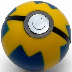 Ball Blue Yellow For Pokemon Poke Toys Sphere Orb Globe Azure Navy Sapphire - Picture 1 of 7