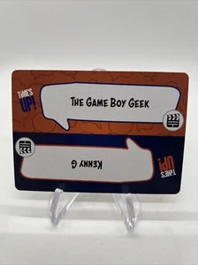 Time’s Up! Party Game 2022 Promo Card - The Game Boy Geek Kenny G - Picture 1 of 3