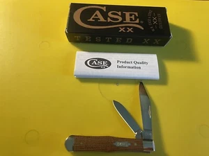 Case XX 23694 Nat. Canvas Micarta® - Small Swell Center Jack (10225 1/2 SS) NIB - Picture 1 of 10