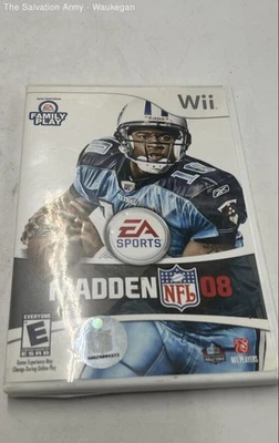 EA Sports Family Play E-全年龄 Madden NFL 08 任天堂 wii 电子游戏 — 第 1/4 张图片