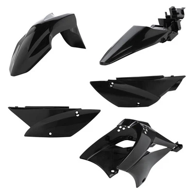 Kit réplica plástico Acerbis negro para Kawasaki KLX110 2010-2020 Foto 1 de 2