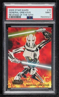 2005 Star Wars: Revenge of the Sith Characters General Grievous PSA 9 MINT 0b3o - Image 1 of 3