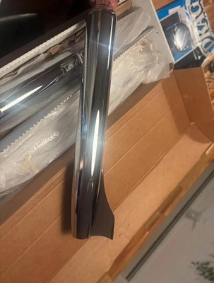 Par de silenciadores Softail Springer FLST Heritage Springer Harley Davidson cromados Foto 1 de 4