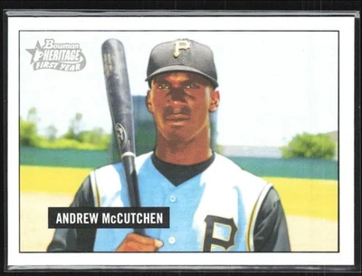 Andrew McCutchen 2005 Bowman Heritage RC B #330 Pittsburgh Pirates Foto 1 de 2