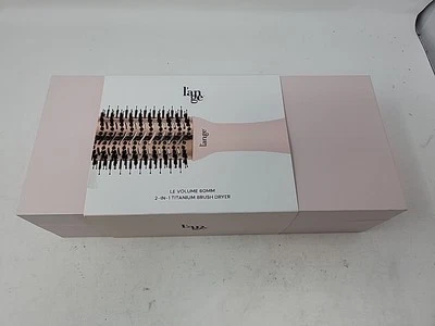 L'ANGE HAIR Le Volume 2-in-1 Titanium Hair Dryer Brush Pink Model 2452 Read Desc - Image 1 of 4