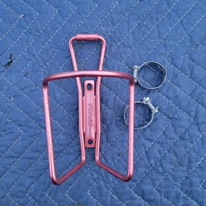 Vintage Specialized Bicycle Bottle Cage Aluminum Red Japan Stumpjumper MTB Road - Picture 1 of 2