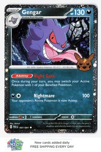 Gengar (Cosmos Holo) 057/091 - Trucco o Scambio 2024 Holo Raro quasi nuovo - Foto 1 di 2