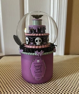 Bath and Body Works Halloween Sugar Spell Sweets 3 Wick Candle Globe 2025 - Picture 1 of 7