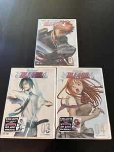Shonen Jump BLEACH - Vol 1, 3, and 4. Substitute (DVD, 2007) - Bild 1 von 15
