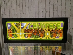 Expositor de letreros retroiluminados Atari Centipede Arcade carpa - Imagen 1 de 3