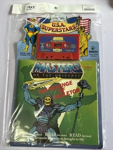Vintage 1983 Masters of the Universe The Revenge of Skeletor Buch & Kassette ~ NEU - Bild 1 von 4