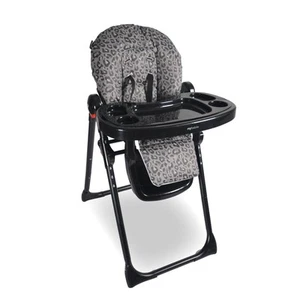 My Babiie MBHC8 Premium Highchair - Black Leopard - Picture 1 of 8