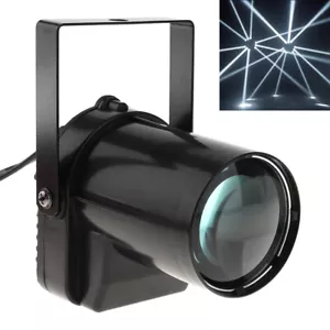 5W LED White Beam Pinspot Light Spotlight 200-220LM DJ Bar Stage Lighting Effect - Picture 1 of 9