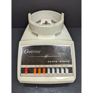 Osterizer Cycle Blend 8 Speed Blender Base 867 281 W Base Only - Picture 1 of 8