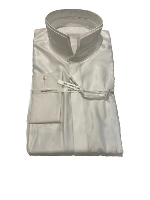 camicia uomo Carlo Pignatelli Bianca Tg 41 - Immagine 1 di 3