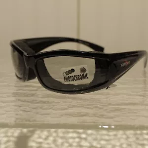 Bobster Eyewear Invaders Black Frame Photochromatic Lens Sunglasses - Foto 1 di 6