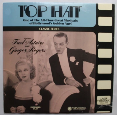 TOP HAT laserdisc LD FRED ASTAIRE *QUICK SHIP* Foto 1 de 2
