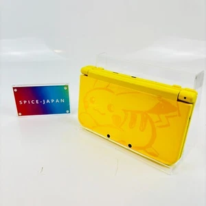 Nueva consola Nintendo 3DS LL XL Pikachu amarillo Pokémon Japón funcionamiento limitado - Imagen 1 de 13