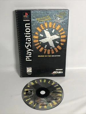 Revolution X Long Box (Sony PS1 PlayStation 1) Game & Case - No Manual - Image 1 of 4