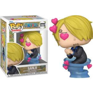 ONE PIECE - Sanji in Love Pop! Vinyl Figure + POP PROTECTOR - Picture 1 of 4