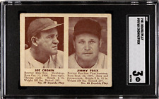 Jimmie Foxx Baseball Cards and Autographed Memorabilia Buying Guide 8