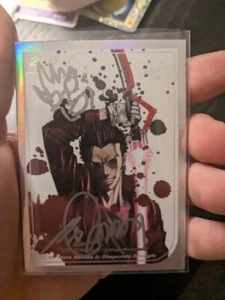 Tarjeta coleccionable Limited Run Games - Autógrafo No More Heroes 2 255 Silver Suda51 - Imagen 1 de 1