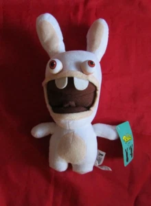 TEDDY - KRETISCHES KANINCHEN-33 CM-RABBIDS-UBISOFT-PLAY BY PLAY-WIE NEU - Bild 1 von 2
