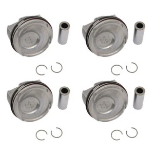 NEW Engine Pistons W Rings For Elantra Veloster Forte Koup G4FJ 1.6 Turbo 14-18 - Picture 1 of 4