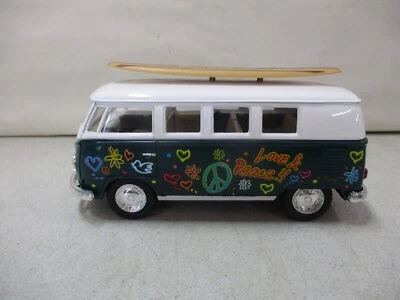 Autobús clásico Volkswagen 1962 Kinsmart 1/32 Foto 1 de 4