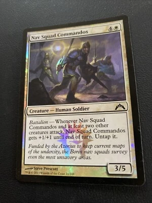 Nav Squad Commandos - Foil MTG Gatecrash Magic Foil TCG CARD - Image 1 of 2