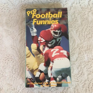Pro Football Funnies  VHS 1987 - Picture 1 of 3
