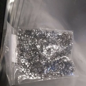 Stainless Steel Butterfly Earring Backs Clutches 200 pcs SHIPS OUT NEXT DAY! - Picture 1 of 2