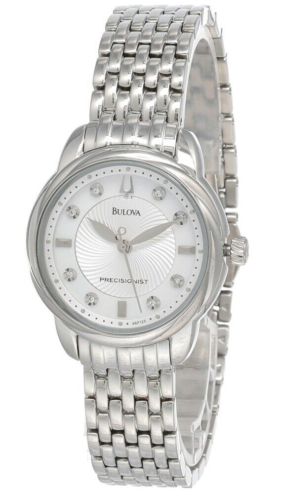 Bulova Women's 96P125 Precisionist Brightwater Mother of Pearl 