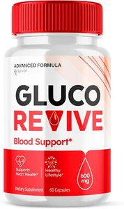 Gluco Revive Blood Support GlucoRevive Advanced Glycogen Support 60 Capsules - Picture 1 of 8