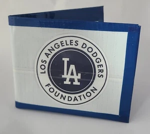 LA Los Angeles Dodgers Bi-Fold Duct Tape Wallet MLB baseball handmade minimalist - Picture 1 of 3
