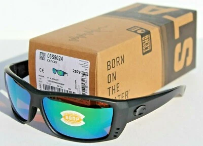 Gafas de sol COSTA DEL MAR Cat Cay polarizadas oscuras/espejo verde 580P Foto 1 de 4