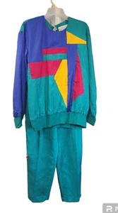 NWT Vintage Saint Germain Paris Women's Sz L Matching Pants And Top Set - Picture 1 of 16