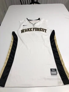 Team Issued Wake Forest Demon Deacons  Nike Basketball Jersey Blank Size 54 - Picture 1 of 3