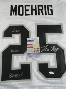 Trevon Moehrig Las Vegas Raiders Signed Autographed Custom Jersey JSA  - Picture 1 of 4