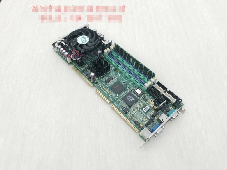 Advantech IPC Motherboard PCA-6187 REV.A2 PCA-6187VE Send CPU Memory Fan - Image 1 of 2