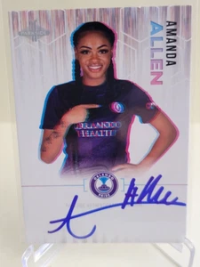 2023 PARKSIDE NWSL VOL 2 AMANDA ALLEN AUTO RC SERIE FIRMA SS-AA /400 - Foto 1 di 2